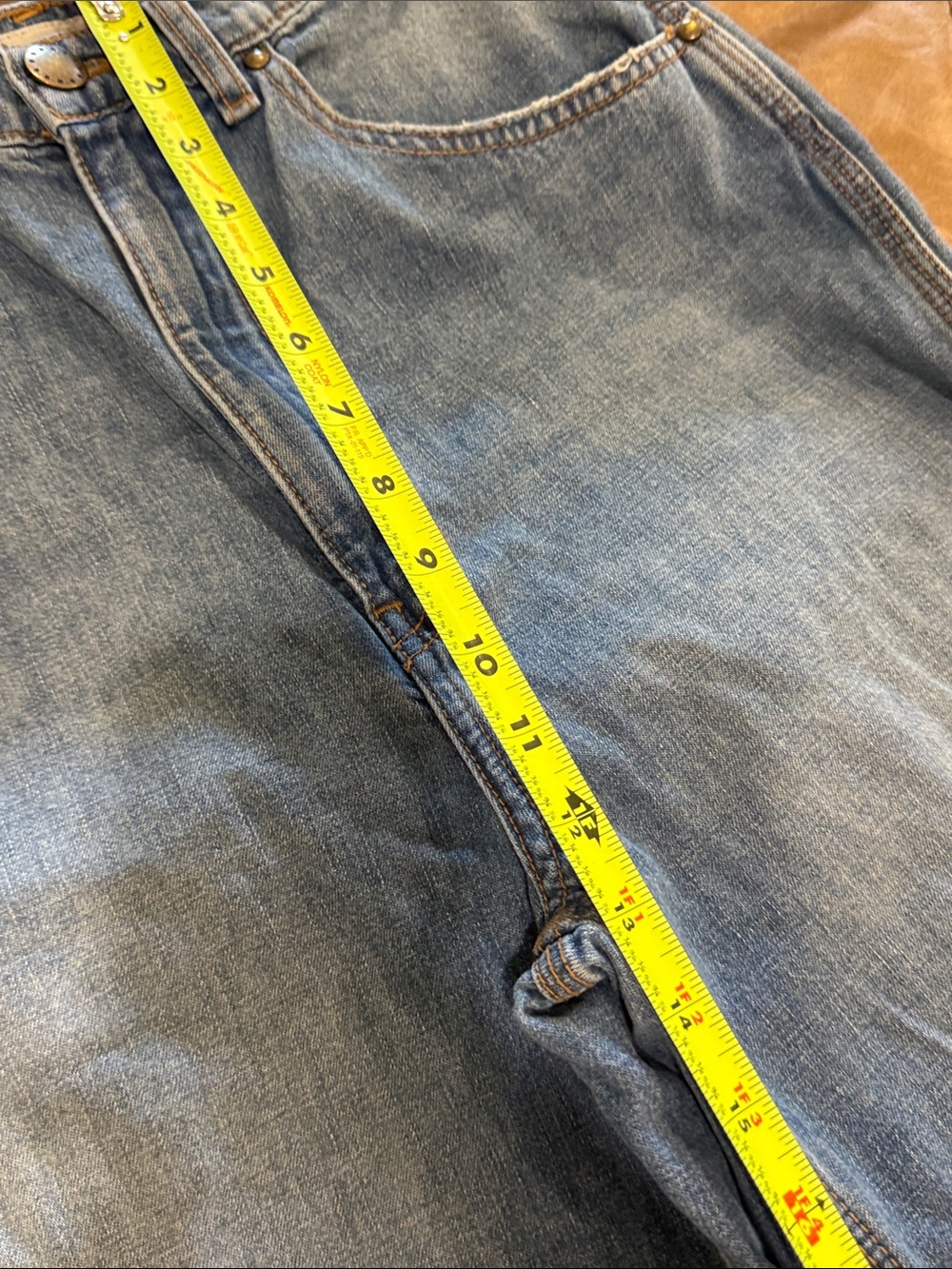 THE GREAT. Wayne Jean Straight Leg High-Rise Jeans 27 LONG - Picture 6 of 11